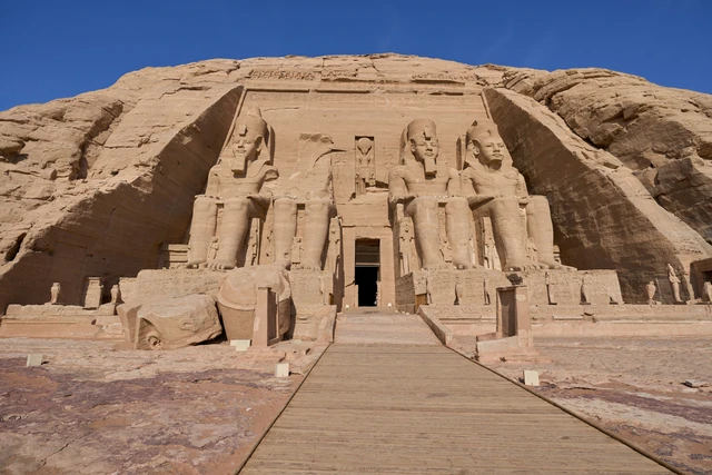 Abu Simbels klipptempel i södra Egypten