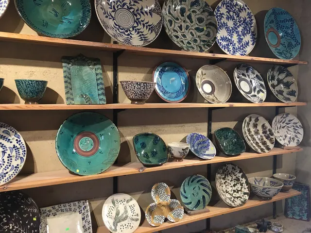 Keramikhantverk i Tunis Village i Fayoum