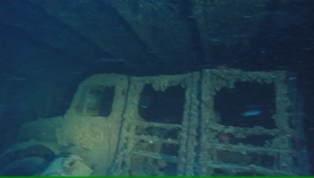 Lastbil i vraket efter SS Thistlegorm