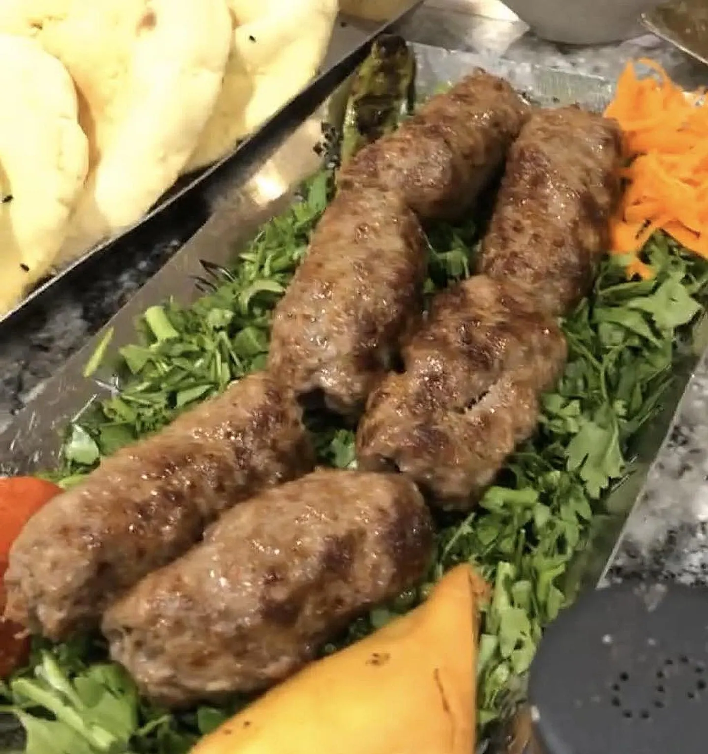 Koftet el hati, grillad kofta från det egyptiska köket.