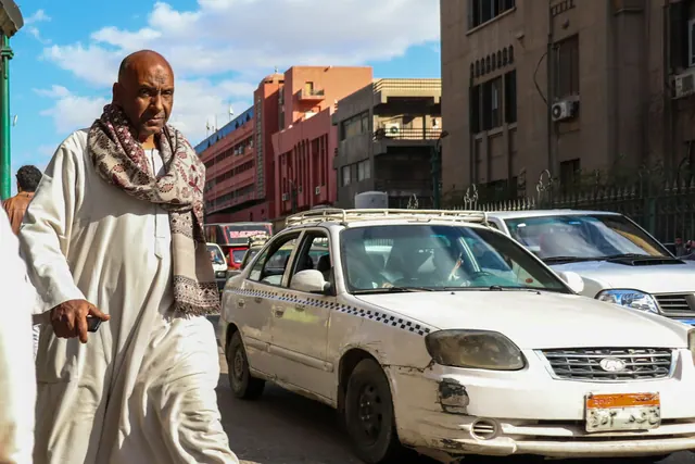 Taxi i Kairo.