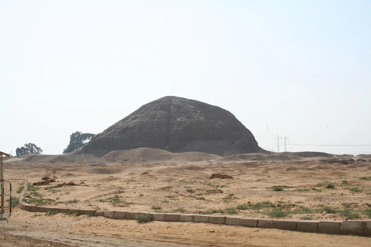 Hawara-pyramiden i Fayoum.