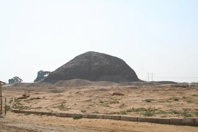 Hawara-pyramiden i Fayoum.