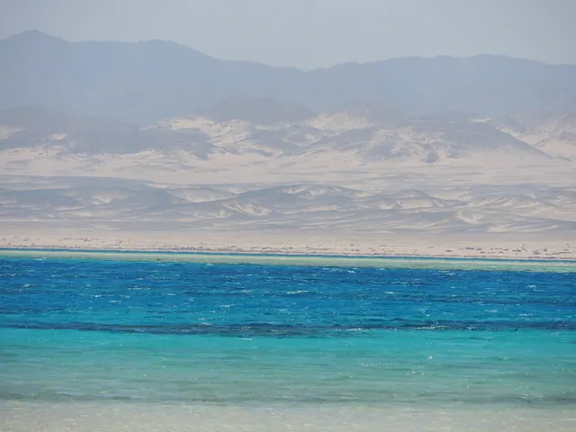 Stranden vid Ras Hankorab, även känd som Sharm el Luli