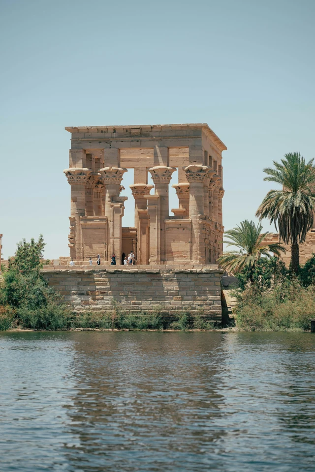 Trajanuskiosken på Philaeområdet nära Aswan